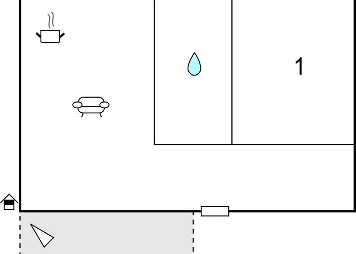 Apartmán 1 Bedroom Gorgeous In Zadar